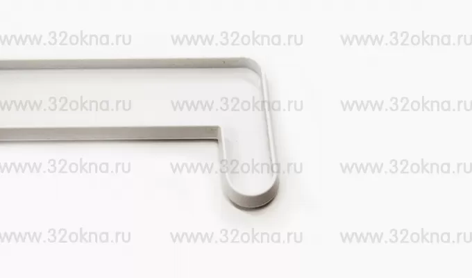 Торцевая заглушка подоконника белая AERO,vitraz 600мм Фото